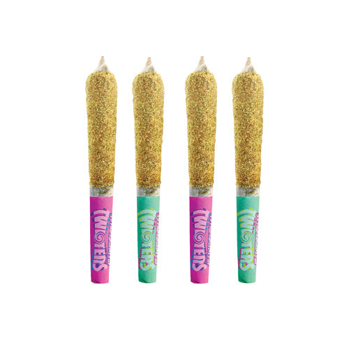 LIME FRIZZ + PASSION PLUNGE INFUSED PREROLLS  4 X